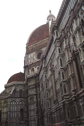 Florence, murs du duomo.