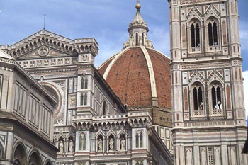 Florence, Pans de duomo et de campanile.